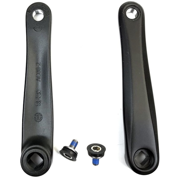 for Bafang Krank venstre/højre krank Elektrisk cykel krankarm BBS01 BBS02 Ebike krank til 8Fun Mid Drive Motor