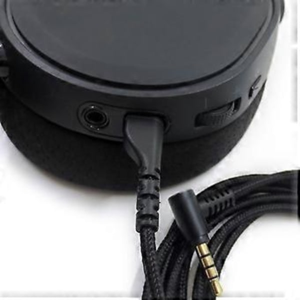 Anti-aldrings Kabel Erstatning Lydoppgraderingskabel for Arctis 3/5/7/Pro Gaming Hodetelefon Nylonlinjer