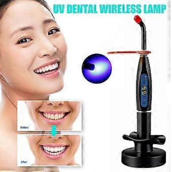 Dental Härdlampa Trådlös LED Dental Lampa Härdning Sladdlös Justerbar