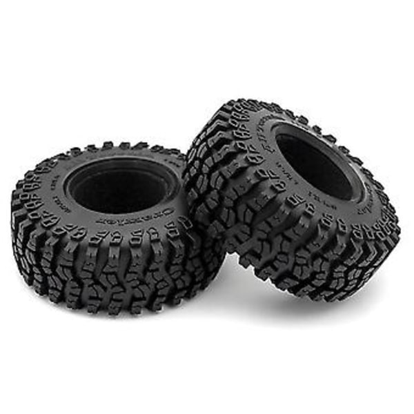 4kpl 125mm 2.2 Kumirenkaat Pyörät 1/10 Rc Crawler -auto Axialille
