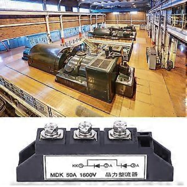 Fotovoltaisk Anti Reverse Likretter MDK 50A 1600V Brodiode Likrettermodul
