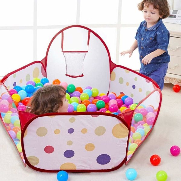 Children's Ball Pool, Ball Pit - Indoor Play Tent Indoor Ball Tent (Single Ball Pit 40 Inch)-Fei Yu