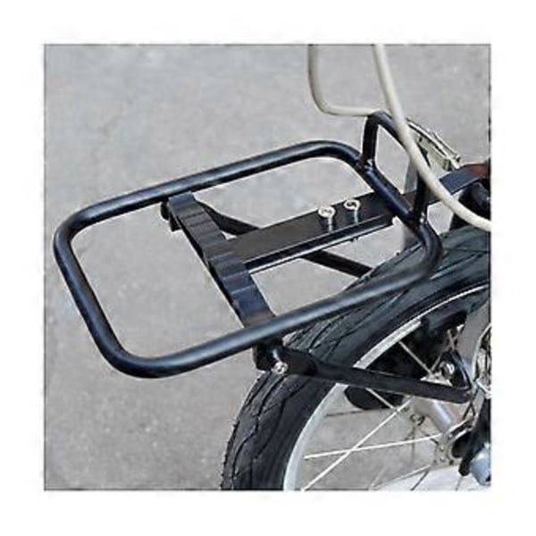 14 Tommers Sammenleggbar Sykkel Front Bagasjebrett i Aluminium Legering For 412 V-Brems Hylle Justerbar Sykkel Front Bagasje