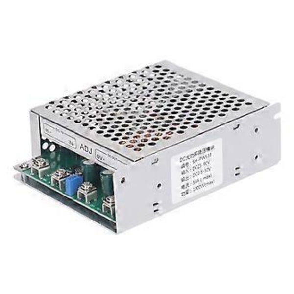 DC till DC Buck Modul 50A 1000W DC25-90V Ingång DC2.5-50V Utgång Justerbar Buck Converter Modul med Kylfläkt