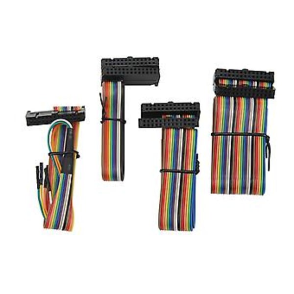 8st ECU Programmeringsverktyg Chip Tuning Fullständig Kabelset Slitstark Stabil Prestanda för KTAG V7.020 V2.25 Röd PCB