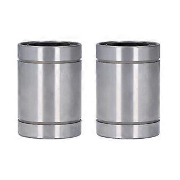 2 stk. Lineær bevægelsesleje kugle 30 mm boring 45 mm OD 64 mm lang til CNC-maskine LM30UU