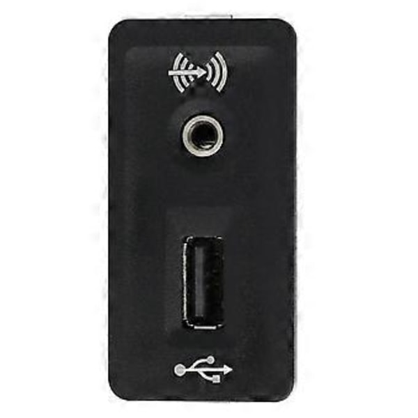 Golf 7 MK7 USB+AUX Grensesnitt Koblingsadapter Kit CarPlay Bryter 5Q0035726E 5G0035222E