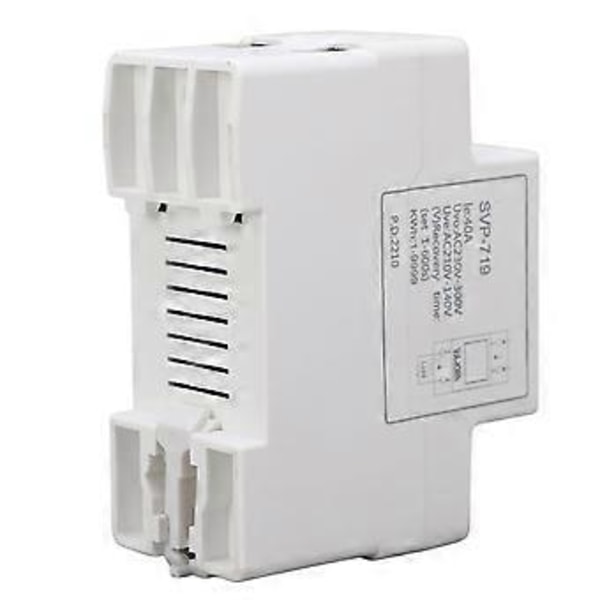 Over- og underspenningsvern Justerbar Selv-tilbakestillende Intelligent Spenningsbeskyttelsesenhet AC220V 40A