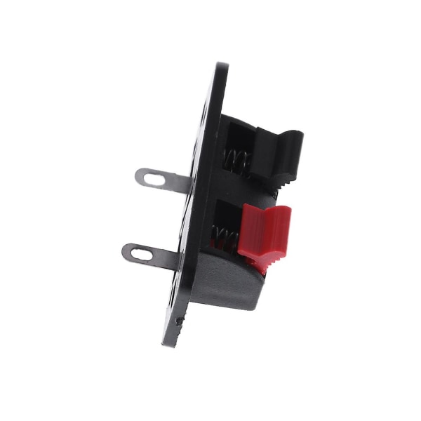 Högtalarplatta Push Release Connector Terminal Strip Block 2 Position 2 Way