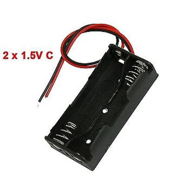 Batterihållare H med sladd 2 X 1.5v AAA