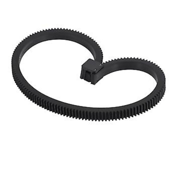 Följ Fokuseringsväxel Driven Ring Belt DSLR-objektiv För 15mm Stångstöd Alla DSLR-kameror