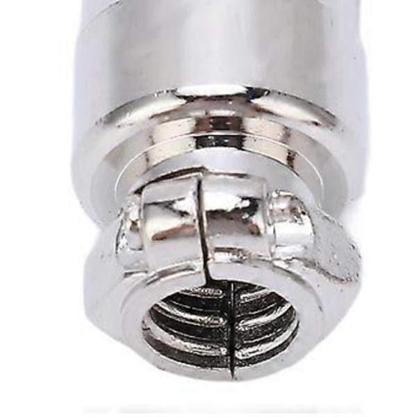2 st Aviation Plug Socket Connector Zinklegeringsskal Koppar Silverpläterade Kontakter 4 Pin