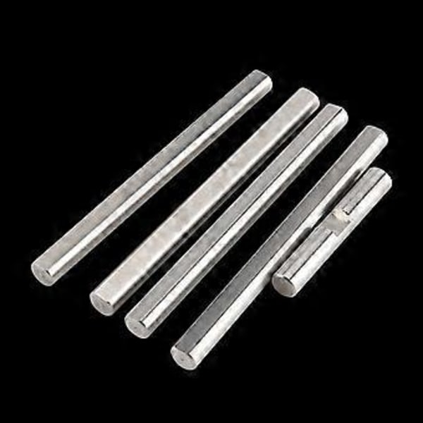 Voron 2.4 Rörelsedelar 4 Långa+1 Kort Lagerstål Stång D Typ Axel Slipad Platt Linjär Skena Rund Längd 30mm 60mm
