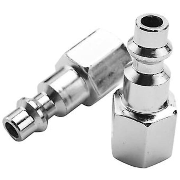 14 stk. Slangekobling Kompressorbeslag 1/4 Tommers Bsp Metallkoblinger Kobling Fe Rele