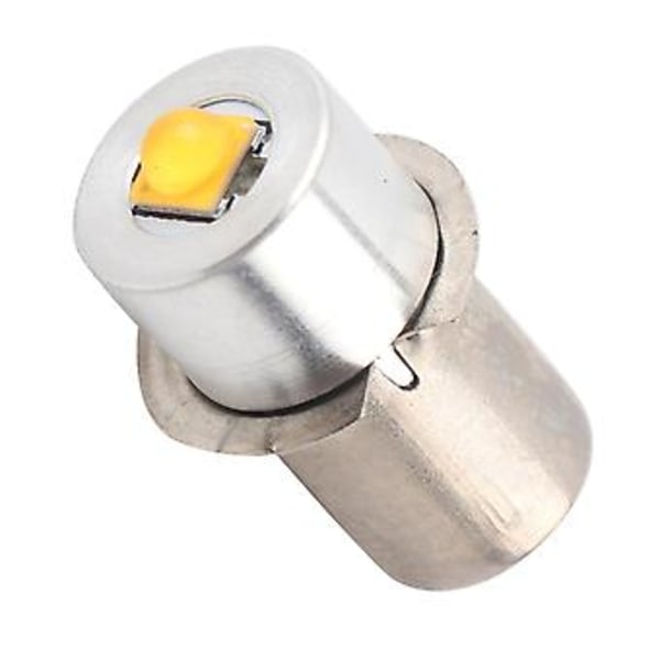 P13.5S 3W LED Lommelygte Udskiftningspære Lygte Lampe Nødlys Arbejdslys (Varm Hvid 4~12V)