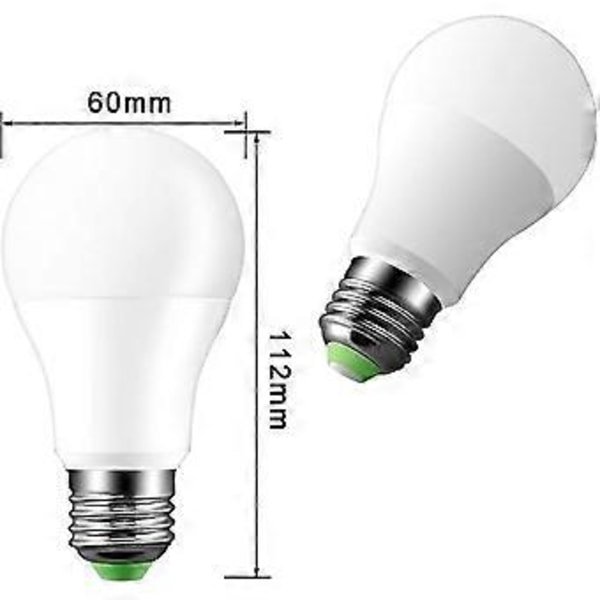 Huncv 10wled Farveskiftende Pære E27 Stemningsbelysning Stroboskop Lampe Fade Flash Led Bar Ktv Dekorativ Belysning Rgb + Kold Hvid