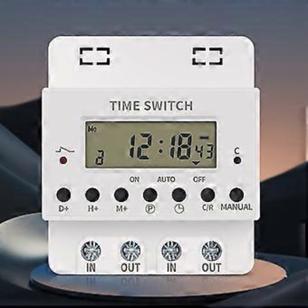 KG316T Timer Effektiv & Bekväm Digital Timer Hög Lastkapacitet Brytare