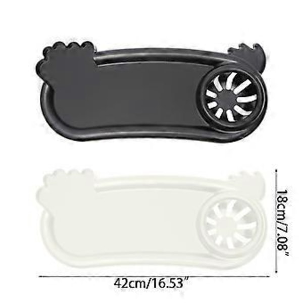 Baby Snack Tray Universal Snack Tray for Barnevogn Partition Oppbevaring Barnebrett