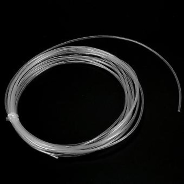 Kirkas läpinäkyvä lämpökutistuva putki, auton johdotus, veneen sähköt, Kays halkaisija 1,5 mm 5 m