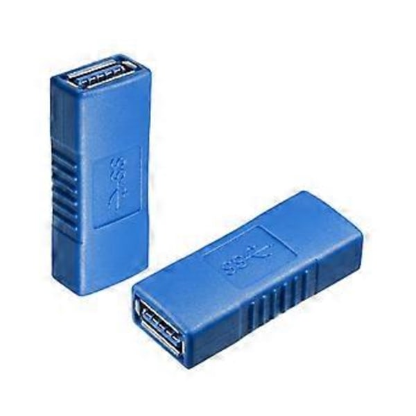 USB 3.0 Koppling Hona till Hona Adapter Förlängningsanslutningsomvandlare