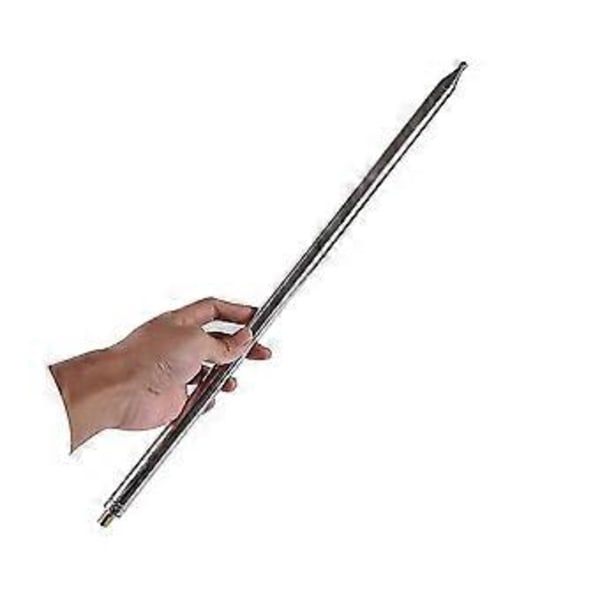 Bd7ibi 5.2m Rustfri Stål Pisk Antenne Trekkstang Kompatibel Med Hf Radio Positiv V Antenne Gp Antenne Diy M1