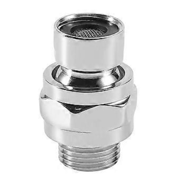 Mässing Krom Kulled Duscharm Huvud Vinkel Justerbar Vridbar Adapter