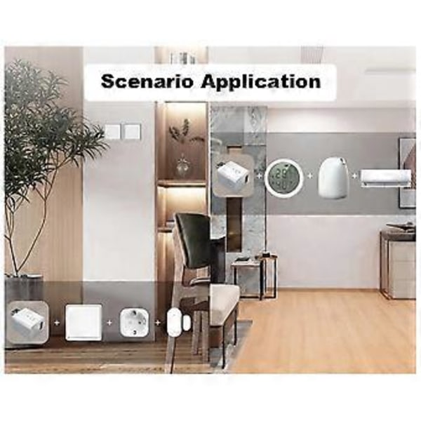 Tuya Multi-Mode Smart USB Bluetooth Gateway Adapter Switch 5V2A WiFi Strømadapter Ladehoved Stemmestyring Timing Control