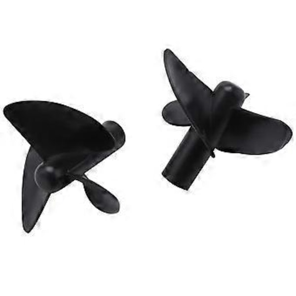 RC Båt Reservdelar Propeller Set för 2011-5 Fiske Verktyg Betesbåt Fish Finder Skeppsdel Positiv & Omvänd Propeller, 2 st