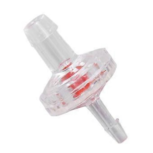10 stk. Tilbakeslagsventil 1-veis PP Plast Barb Slange Vannstopper Variabel Diameter Membran 3 til 7