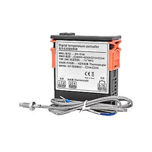 Zfx-7016k Intellint Högtemperatur Digital Tat Regulator 999 De Ugn Cont