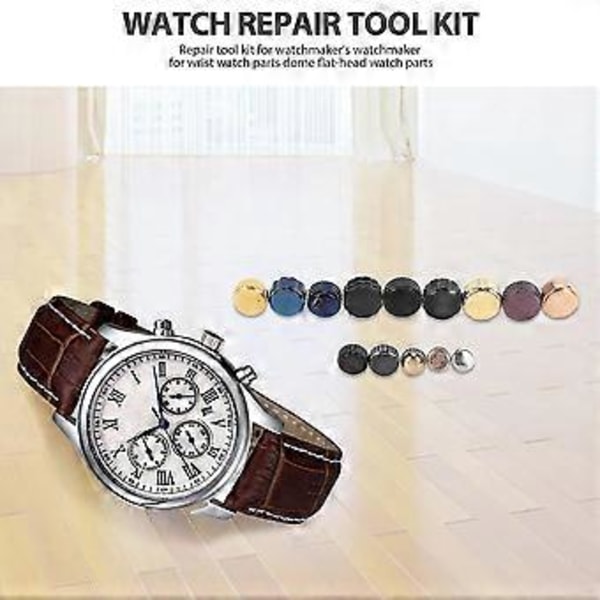 Klockkrona Klockhuvud Klockdelar För Armbandsur Delar Kupol Platt Huvud Klocktillbehör Reparation Till