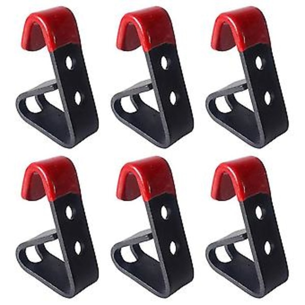 6 stk. Dæk Fælg Nav Hængende Metal Krog Metal Holder Butik Display Stand Rack Vægmonteret Racing