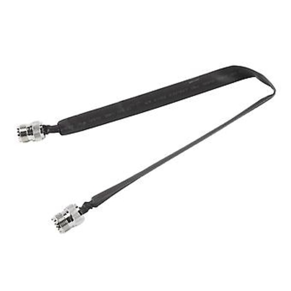 Dörr-/fönstergenomföring Platt RF Koaxialkabel So239 Uhf Hona Till Uhf Hona 50 Ohm Rf Koax Förlängningssladd