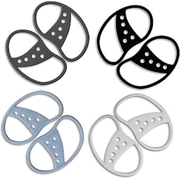 Öronsnäcka Krokar, Öronfäste Loop För Trådlösa Öronkrokar För Airpods Universella Öronkrokar För Airpods Öronsnäckor Anti-förlorad Säker 27x48mm (allb2)