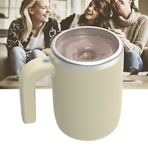 380ml Automatisk Omrörningsmugg - Portabel Uppladdningsbar Höghastighetskaffemugg