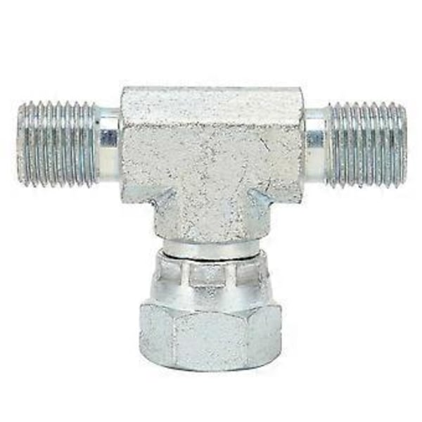 Airless Spruta 3-vägs Förgrening 1/4 tum Högtryckssprutmaskin Metall T-koppling Tillbehör