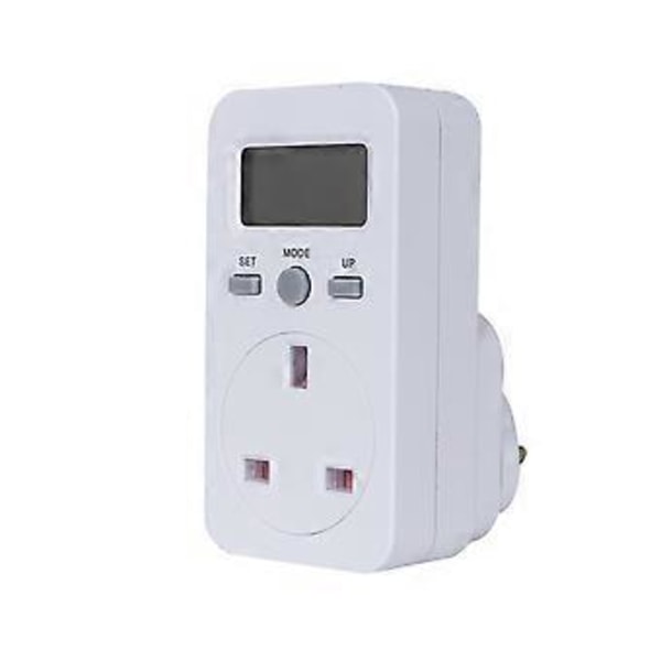 Energiankulutusmittari Pistorasia 230v 16a Seinäpistorasia Ohjaimet Anturit