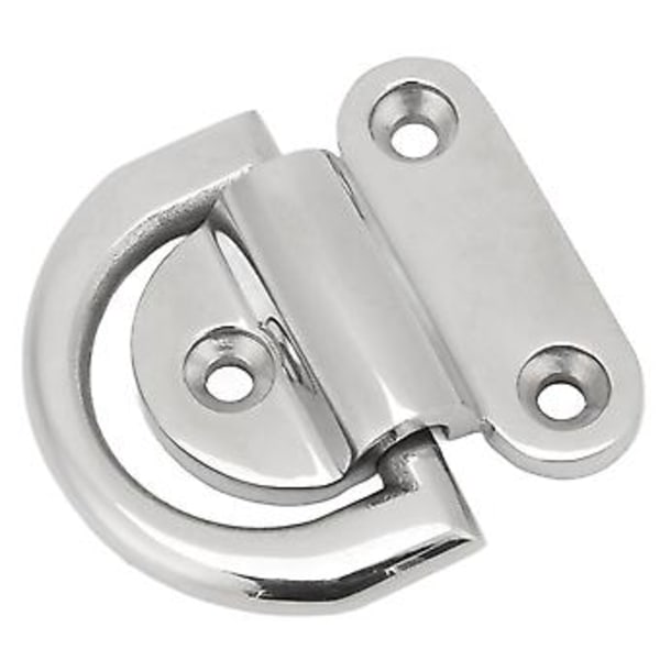 Marine Grade Tilbehør Foldbar Pad Eye 316 Rustfrit Stål Universal Pasform til Båd Skib Yacht