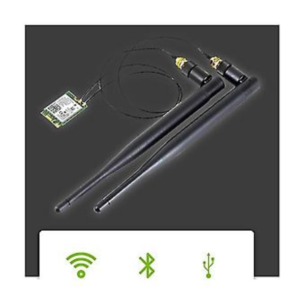 Ac8265 Wifi +6db Antenneadapter For 300mbps+867mbps 2.4ghz 5ghz Dual Ngff Bt