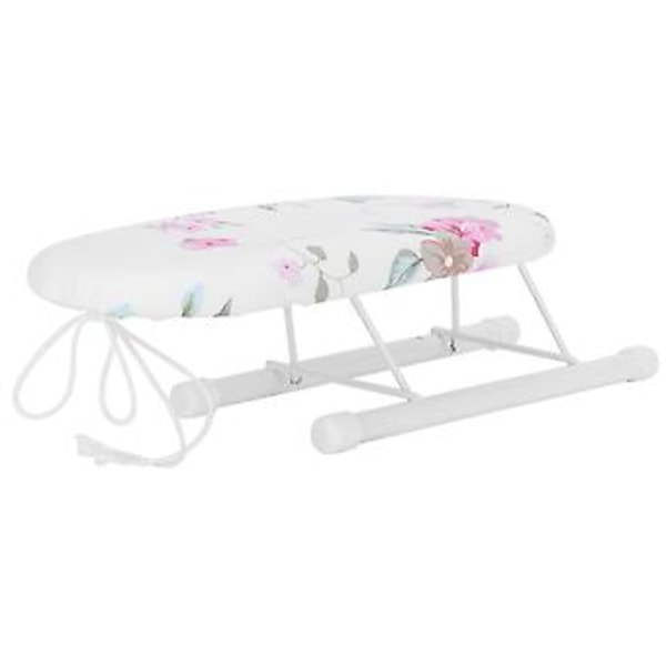 Mini Strykbräda Vikbar Ärm Manschetter Kragar Strykbord för Hemmabruk Resor Flora Bloom