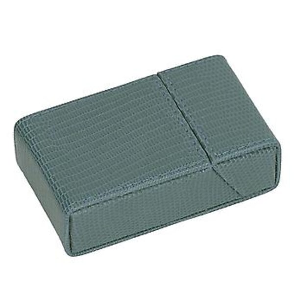 Cigarettetui med ödledesign i PU-läder, förvaringsfodral för cigarettpaket för kvinnor och män, grön