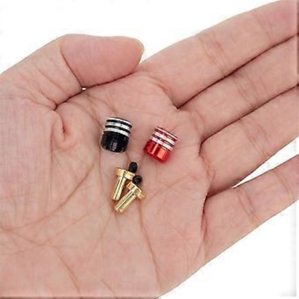 2 kpl/setti Akun jäähdytyselementtipistokkeet ja -kahvat Sarja 5,0 mm 1/10 Off-Road Truck RC -autotarvikkeisiin Päivitysosa