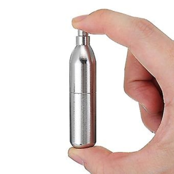 Less Steel Able 12g Kierteetön Uudelleentäytettävä CO2-sylinterisovitin Kierrätys