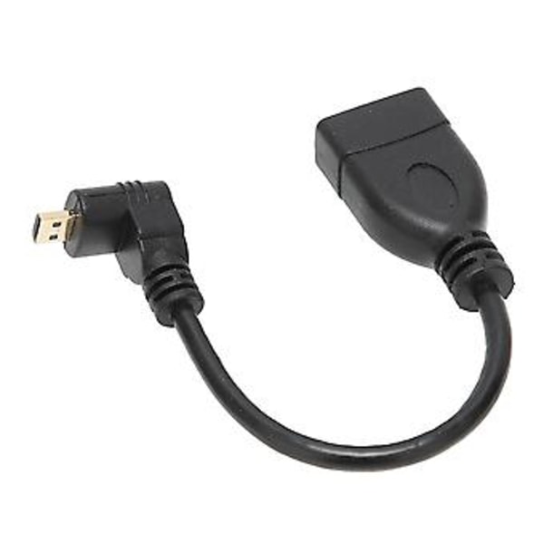 HD Multimedia Interface till Mini HD Multimedia Interface Kabel 90 Grader för Dator