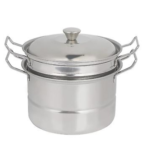 Mini Ångkokare i Rostfritt Stål Låtsaslek Barn Lekhus Kök Leksak Matlagning