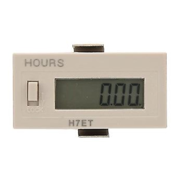 DC 5-30V H7Et BVM Digital Elektrisk Räknare Totalisator med 6-siffrig LCD-display