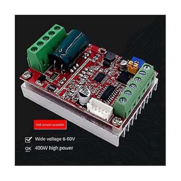 6-60V BL Vaihe Harjaton 400W PWM Ohjainkortti (ilman
