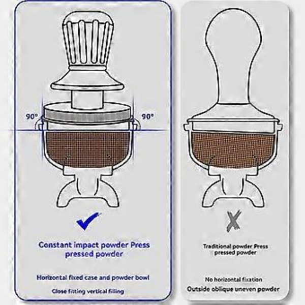 58mm Kaffetamper Konstant Kraft Pulvertamper Espresso Gängtamper Pulverpress Hammare Kaffedistributör