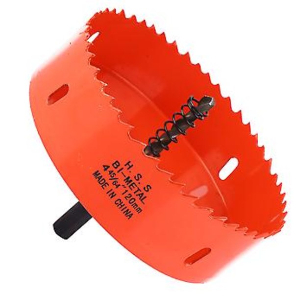 M42 Bi-metall Hålsåg Metallplåt Hålskärare Hålsåg Skärande Borr (120mm)