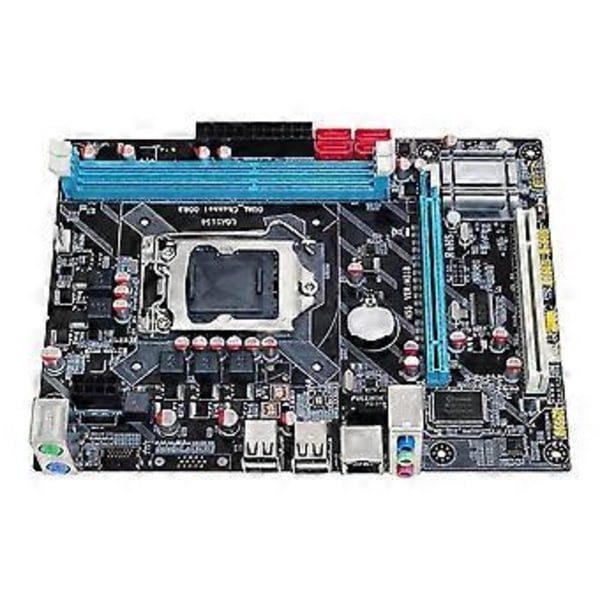 LGA1156 Dator Moderkort DDR3 Minne ATX Moderkort 1600MHz 4 SATA USB2.0 Dual Channel för I3 530/I5 750/660CPU